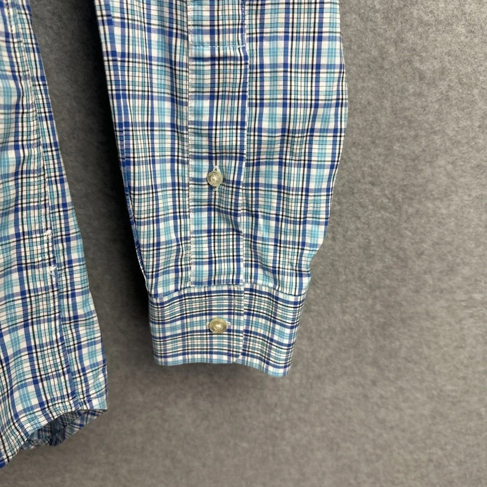 Vineyard Vines Men's Long Sleeve Button Down Slim Fit Whale Shirt Size‎ Medium